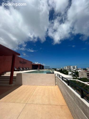 New Business Centric Loft With Gym And Pool * Cancun